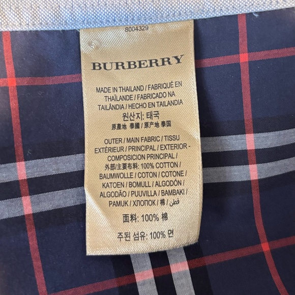 Burberry Nova Check Button Down Shirt - Picture 4 of 4